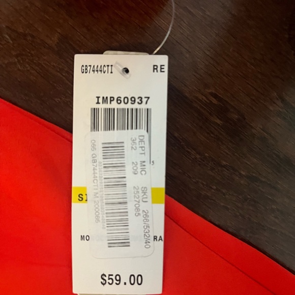 Gianni Bini Red-Orange Dress - Picture 3 of 5